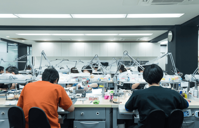 インタビューの様子